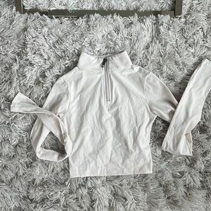 Off white cropped jacket balance athletica